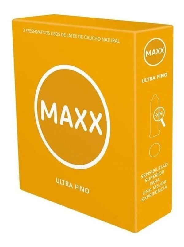 Maxx Ultra Fino 3 Preservativos x 3 Cajas #1