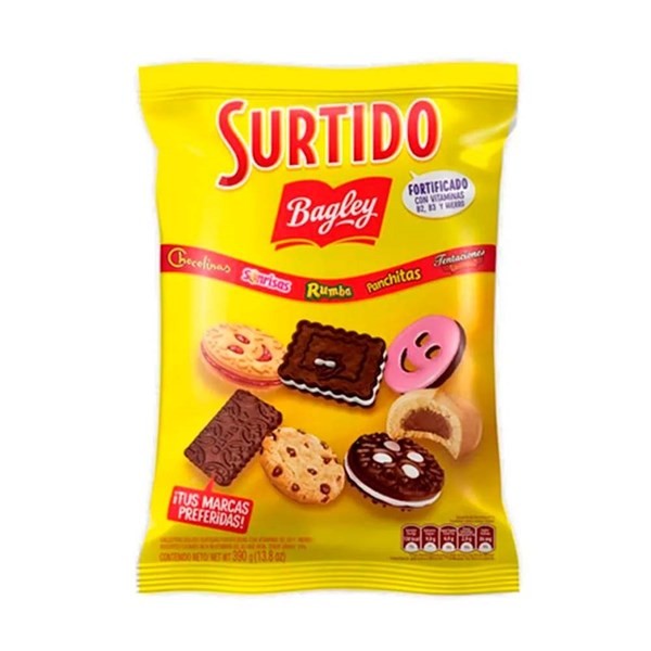 Galletitas Surtido Bagley 400 Xg #1
