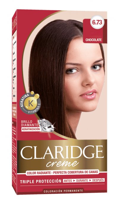 Claridge Kit Coloración Permanente Creme N° 6.73 Chocolate #1