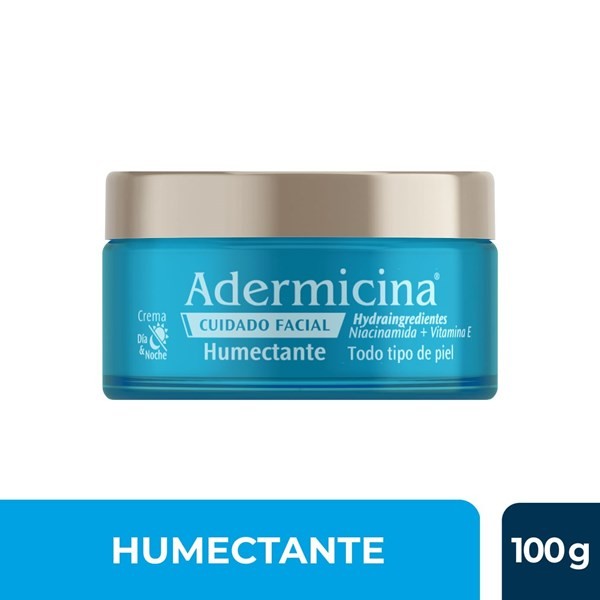 Adermicina Crema Facial Humectante Vitamina E 100 g alt
