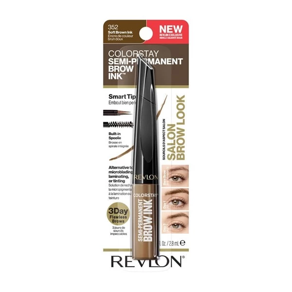 Tinta de Cejas Revlon Colorstay Semi-Permanente x 2,8 ml Soft Brown alt