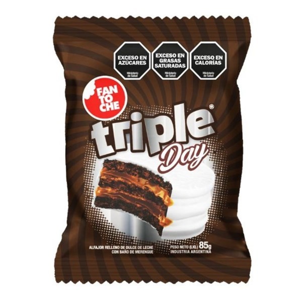 Alfajor Fantoche Triple Day 85 Grs. #1