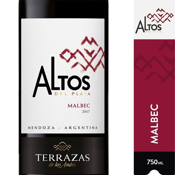 Terrazas Vino Tinto Altos Del Plata Malbec 750 Cc #1 Terrazas Vino Tinto Altos Del Plata Malbec 750 Cc #1