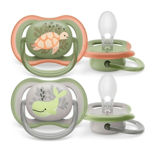 Avent Chupete Ultra Air Deco 618 -m Verde Y Gris x 2 alt