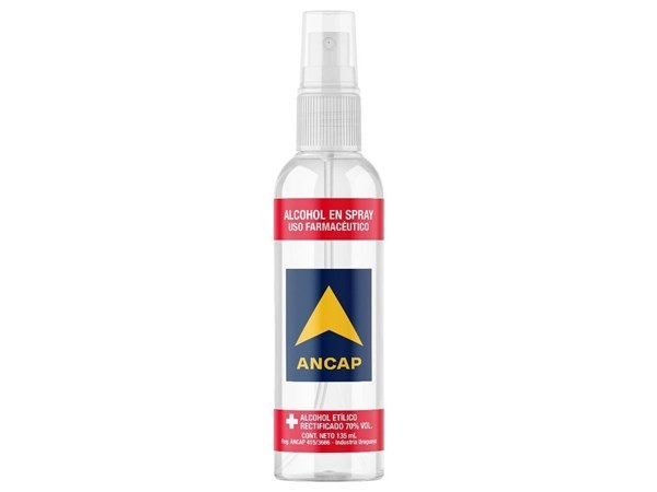 Alcohol rectificado en spray 150 ml Ancap 70* #1