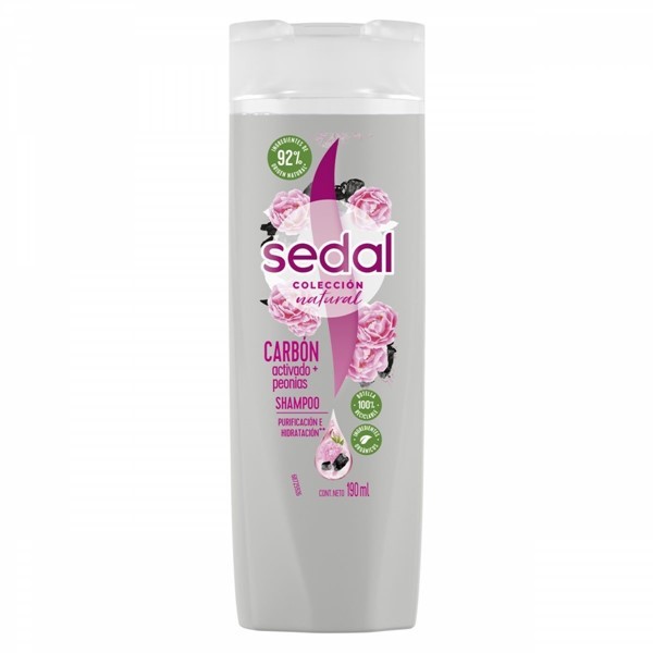 Sedal Shampoo Carbón Y Peonias 190ml #1