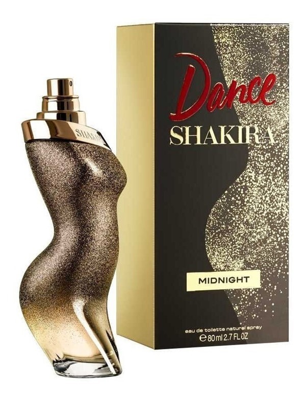 Shakira Fragancia Dance Midnight Edt 80 ml