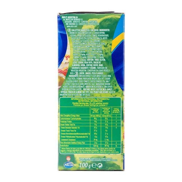Galletitas Saladix Pizza 100 Gr alt