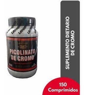 Picolinato De Cromo Lafarmen X 150 Comprimidos | Sabor Neutro #1