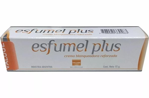 Esfumel Plus x 15 g. Crema Blanqueadora, Para Manchas. alt