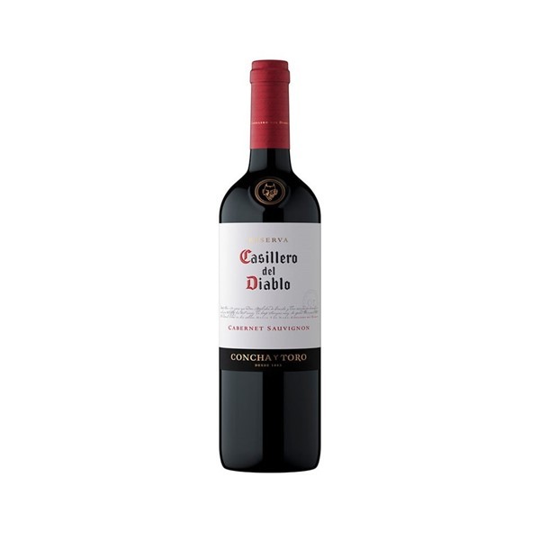 Vino Tinto Cabernet Sauvignon Casillero Del Diablo 750 Cc #1