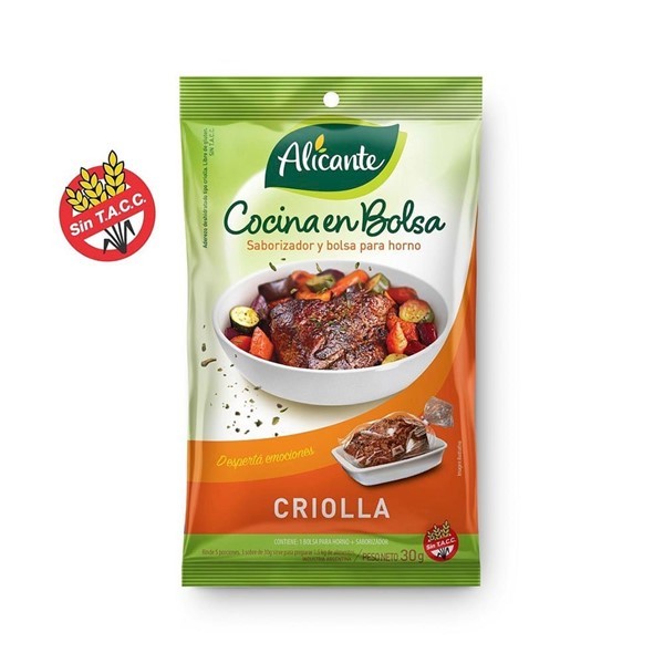 Bolsas Para Horno Alicante Criolla X30gr