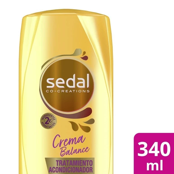 Sedal Acondicionador Crema Balance 340 Ml alt