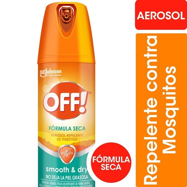 Repelente Para Mosquitos Off! Smooth & Dry Aerosol 114cc #1 Repelente Para Mosquitos Off! Smooth & Dry Aerosol 114cc #1