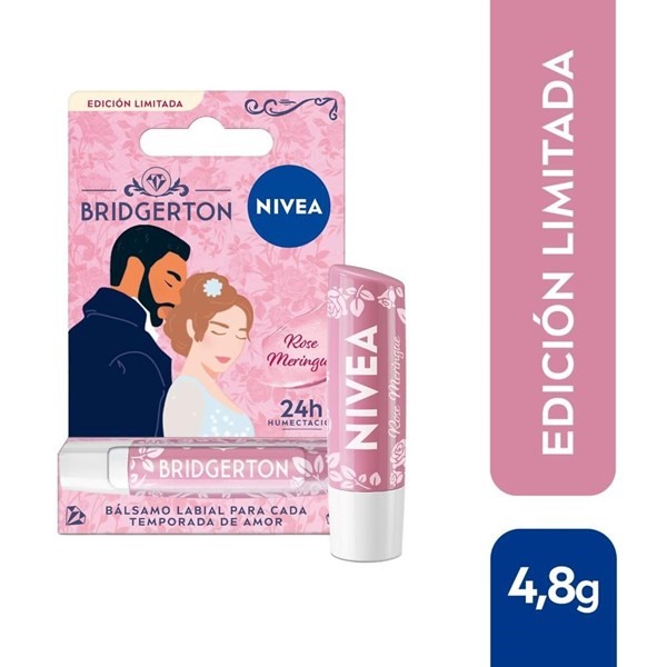 Bálsamo Labial Nivea Edición Limitada Bridgerton Rose Meringue alt