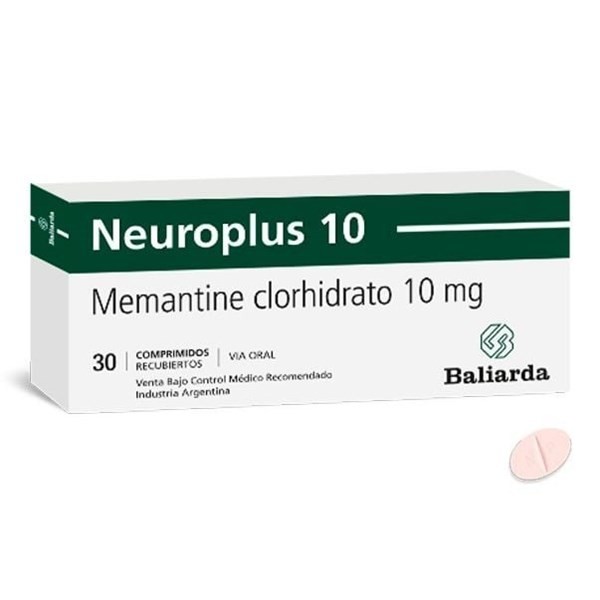 Neuroplus 10 Mg | 30 Comprimidos | memantine clorhidrato #1