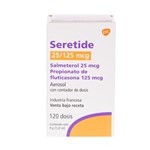 Glaxo Smithkline Seretide Fluticasona + Salmeterol 25 / 125 Mcg Aerosol x 120 Dosis #1