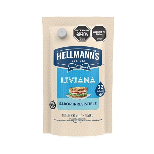 Mayonesa Hellmanns Liviana 950 G