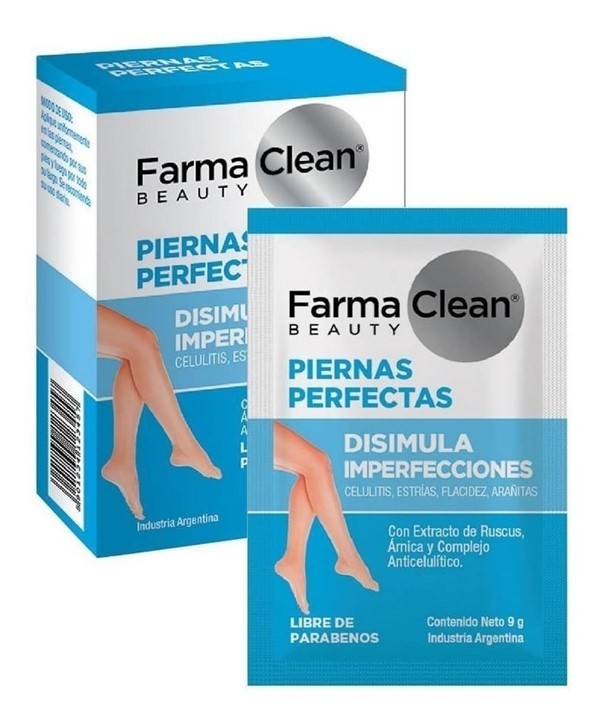 Farmaclean Beauty Piernas Perfectas 9 g x 4 Unidades