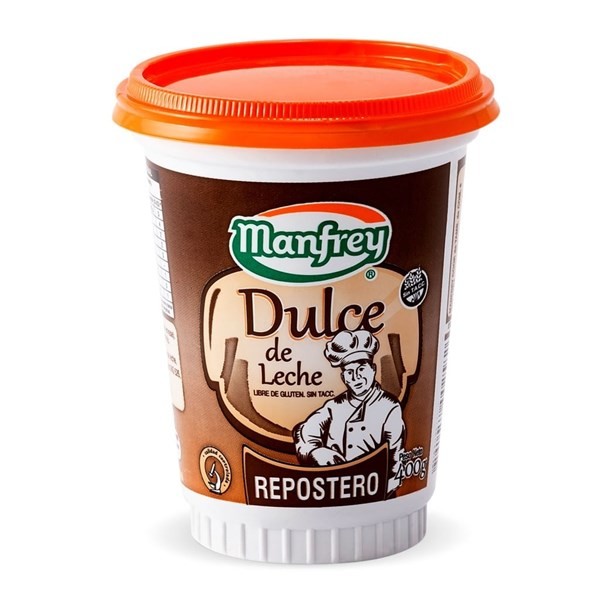 Dulce de Leche Repostero Manfrey 400 gr