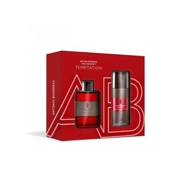 Antonio Banderas Set The Secret Temptation Edt 100 ml + Deo