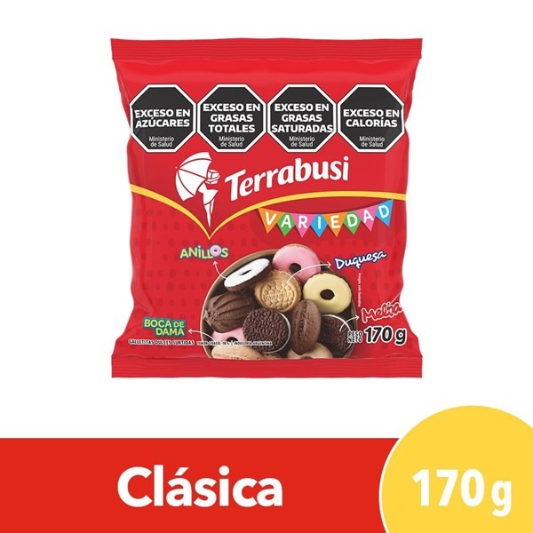 Galletitas Dulces Variedad De Terrabusi Nuevo Mix 170 G #1