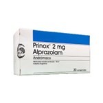Eurofarma Prinox Alprazolam 2 Mg x 30 Comp #1