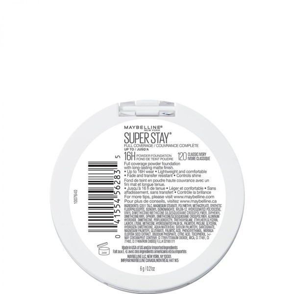 Maybelline Polvo Compacto Super Stay Powder | Classic Ivory alt