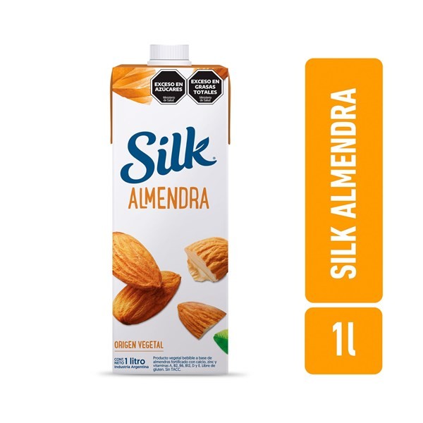 Leche De Almendras Silk Endulzada Tetra 1 Lt. #1