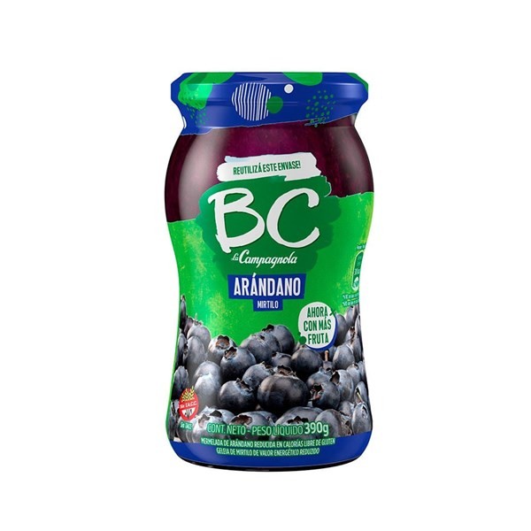 Mermelada La Campagnola Arandano 390 xg Bc #1