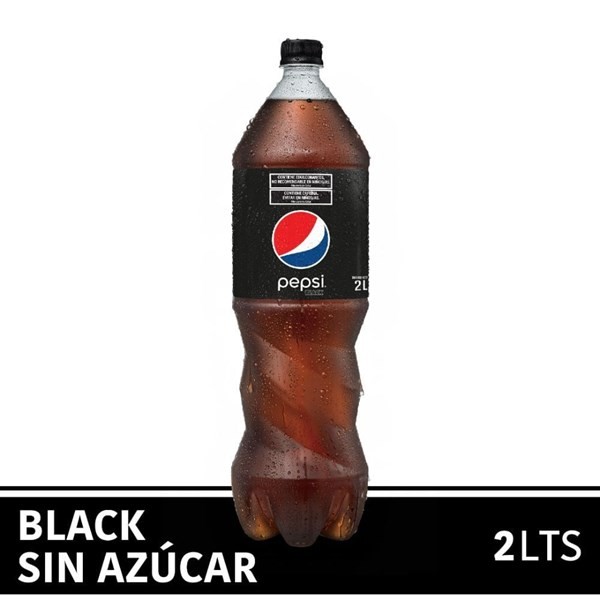 Gaseosa Cola Black Pepsi 2 Lt #1