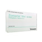 Montpellier Zomarist Met Vildagliptin + Metformina 50 / 850 Mg x 60 Comp #1