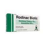 Geminis Farmacia Rodinac Biotic Amoxicilina + Diclofenac x 18 Comp Recubiertos #1