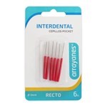Arrayanes Cepillo Interdental Pocket Cilíndrico 3 mm x 6 Uds #1