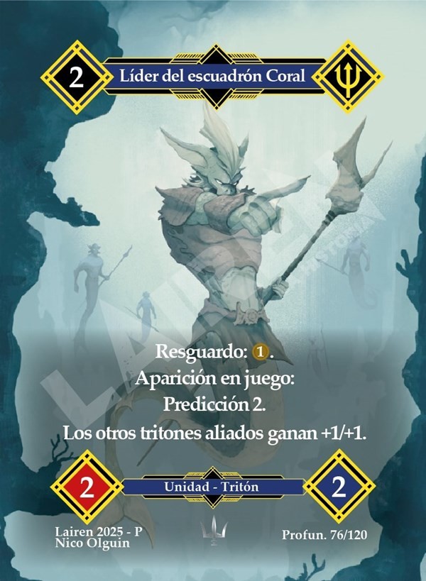 076 Lider Del Escuadron Coral Full Art - Coste 2