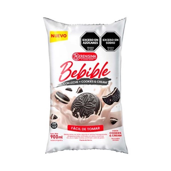 B.Lactea Cookies La Serenisima Sachet 900 ml alt