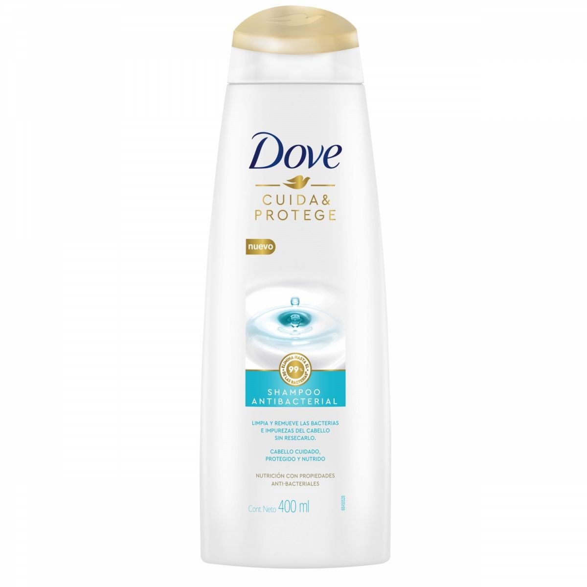 Dove Shampoo Cuida Y Protege 400 ml, Dove Shampoo Farmacias del Sud