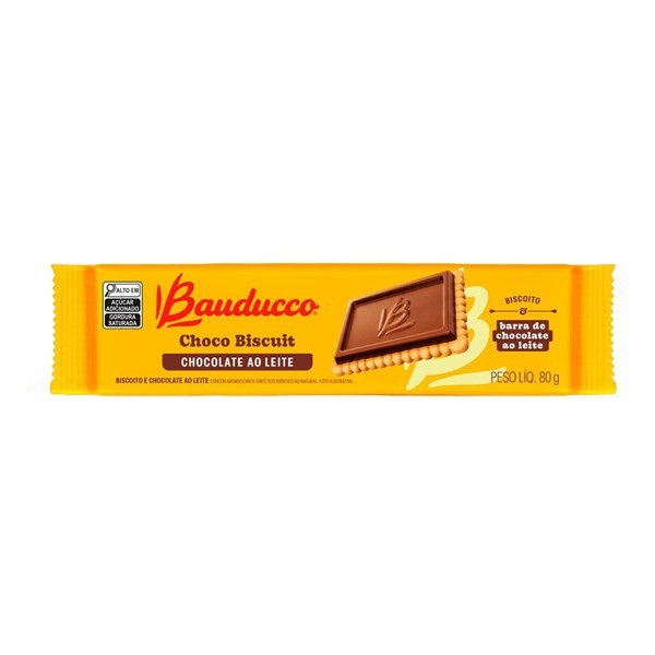 Biscuit Chocolate Con Leche x 80 grs Bauducco #1