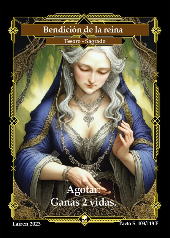 103 Bendicion De La Reina1ra Edicion Full Art