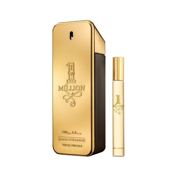 Rabanne Set One Million Edt 200 ml + Travel Size Tamaño 2 Unid alt