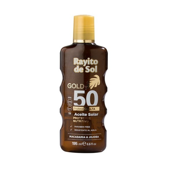 Rayito de Sol Aceite Solar Protector Nutritivo 50 Fps 195 ml #1