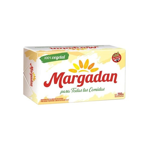 Margarina Vegetal Margadan 200 G #1