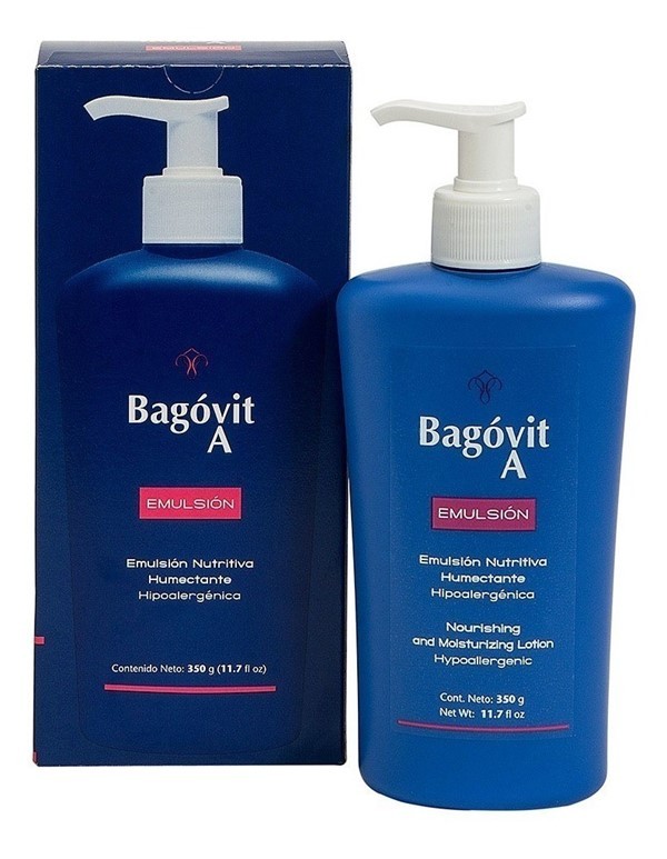 Bagovit Emulsion Corporal Nutritiva 350 gr (Con Dosificador) #1