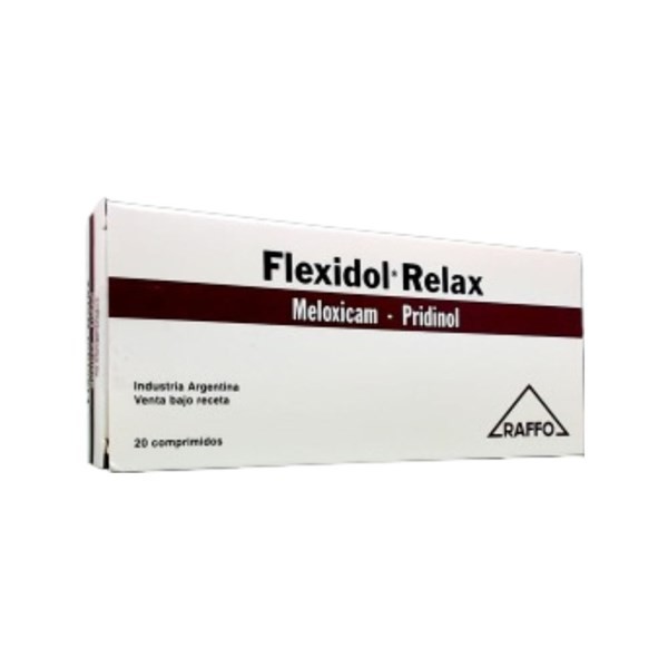 Raffo Flexidol Relax Meloxicam + Pridinol x 20 Comp. Ran. #1