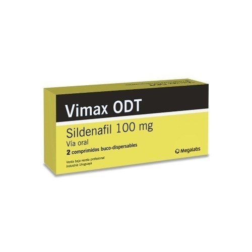 VIMAX ODT 100 mg | 2 comprimidos | Sildenafil #1