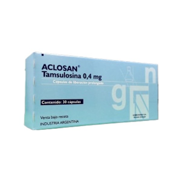 Eurofarma Aclosan 0.4 Mg Tamsulosina x 30 Cápsulas #1