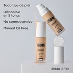 Isdin Base Maquillaje Coverage Spf50 30 ml Tono Bases 1 Pearl #4