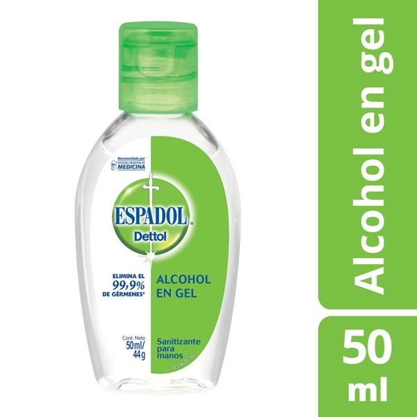 Espadol Alcohol en Gel Original 50 ml