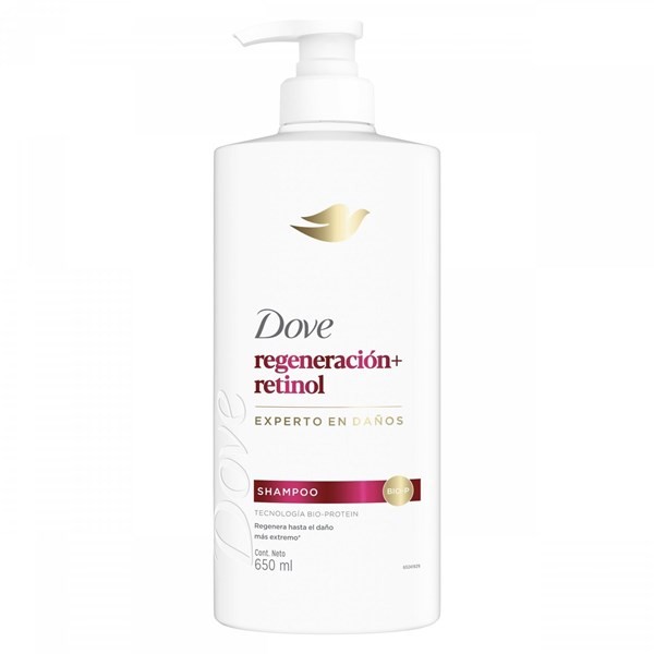 Dove Shampoo Regeneracion+Retinol 650 ml #1