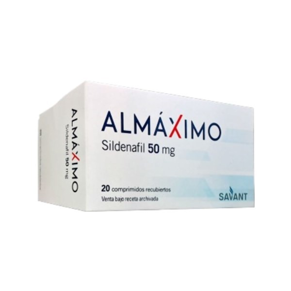 Savant Almaximo Sildenafil 50 Mg x 20 Comp Recubiertos #1